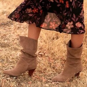 Steven • Boho mid-calf slouchy bootie